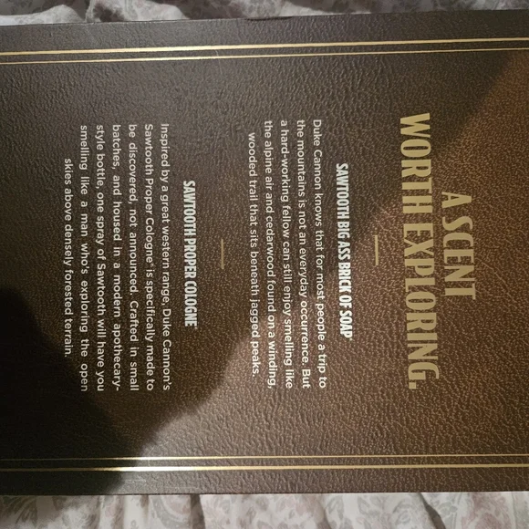 Brand New Duke Cannon Mountain Time Sawtooth Gift Set - Picture 6 of 6